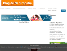 Tablet Screenshot of naturopatamasdeu.com